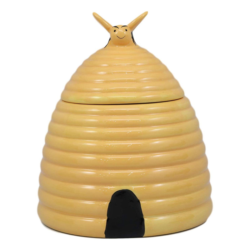 August Grove® Wildlife Busy Honey Bumblebee Bee Hive Beehive Cookie Jar